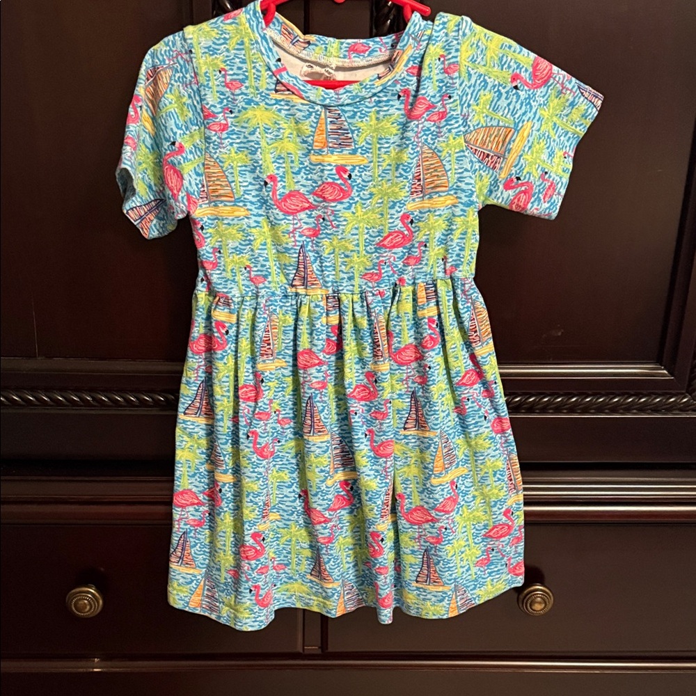 Colorful Nautical Kids Dress